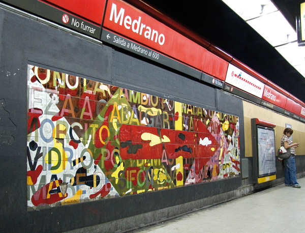 Mural del Subte, Renzi, 1991